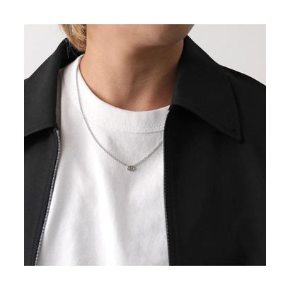 フェンディ FENDI FENDI ネックレス 7AK086 B08 オービット FFロゴ （F0TH0/PALLADIUM/シルバー）｜詳細画像
