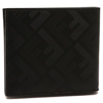 フェンディ FENDI 二つ折り財布 ブラック メンズ FENDI 7M0169 AP1T F0GXN （BLACK）｜詳細画像