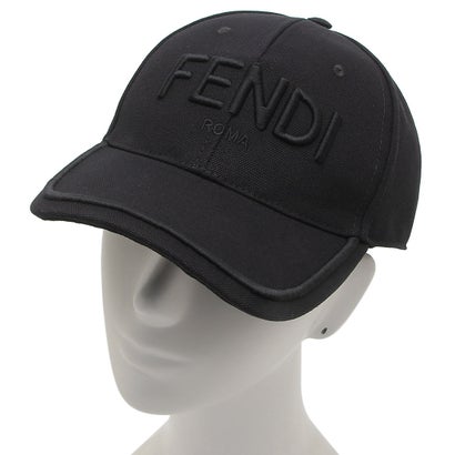 フェンディ FENDI 帽子 キャップ 調整ストラップ ブラック メンズ FENDI FXQ969 APWK F0QA1 （BLACK）｜詳細画像