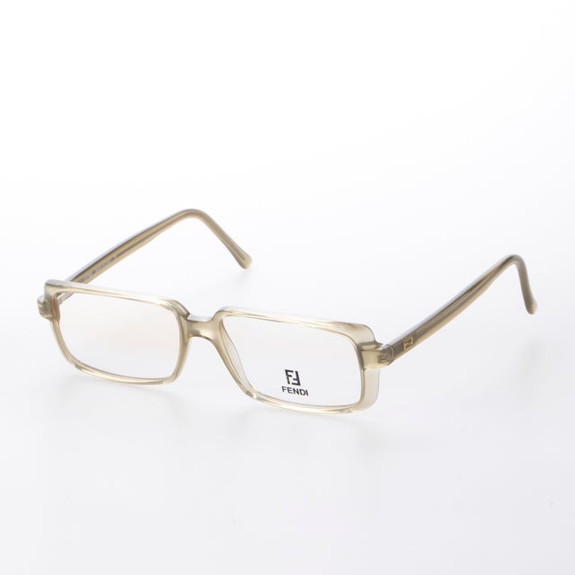 
                    メガネ 眼鏡 アイウェア レディース メンズ （クリアグリーン/ベージュ）