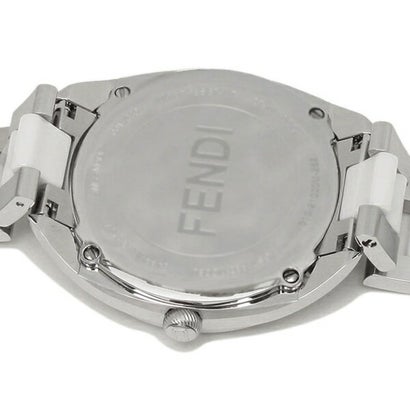 【2年保証】フェンディ FENDI 腕時計 レディース メンズ FENDI F216031104D1 シルバー ブラック （ブラック）｜詳細画像