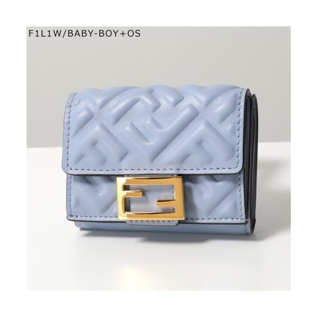 フェンディ FENDI FENDI 三つ折り財布 Baguette バゲット 8M0395 AAJD （F15KR/MIELE-SC+ORO ...
