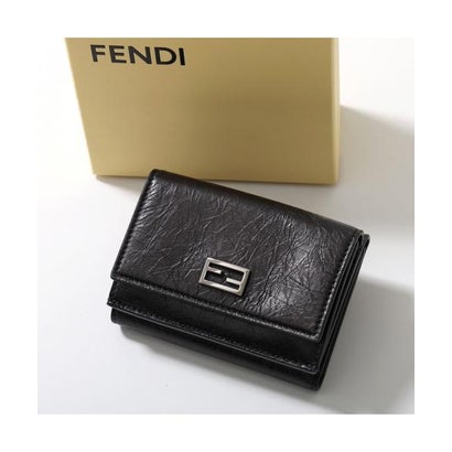 フェンディ FENDI FENDI 三つ折り財布 Mini Tube ミニ チューブ 8M0595 B14M （F0QA1/BLACK/ブラック）｜詳細画像