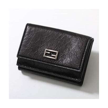 フェンディ FENDI FENDI 三つ折り財布 Mini Tube ミニ チューブ 8M0595 B14M （F0QA1/BLACK/ブラック）｜詳細画像