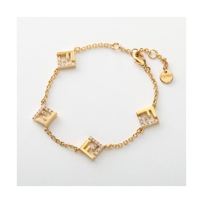 フェンディ FENDI FENDI ブレスレット Forever Fendi Bracelet 8AL492 ATEP （F089U/SOFT-GOLD+CRYSTAL）｜詳細画像