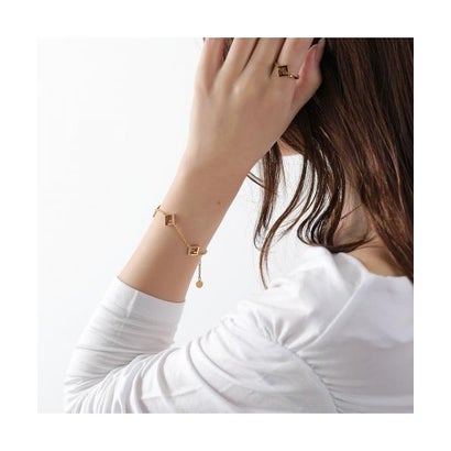 フェンディ FENDI FENDI ブレスレット Forever Fendi Bracelet 8AL492 ATEP （F089U/SOFT-GOLD+CRYSTAL）｜詳細画像