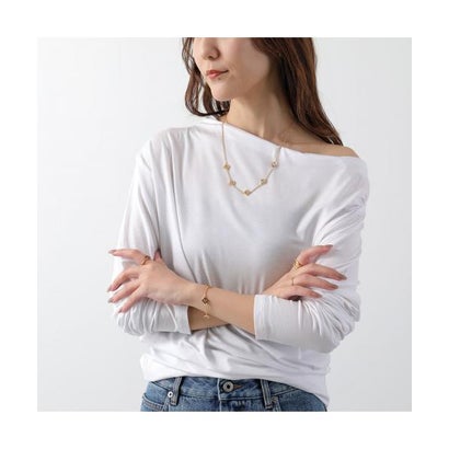フェンディ FENDI FENDI ネックレス Forever 8AL493 ATEP （F089U/SOFT-GOLD+CRYSTAL）｜詳細画像