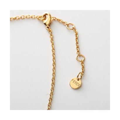 フェンディ FENDI FENDI ネックレス Forever 8AL493 ATEP （F089U/SOFT-GOLD+CRYSTAL）｜詳細画像