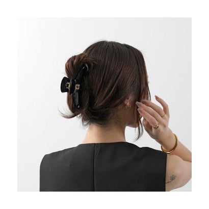 フェンディ FENDI FENDI ヘアクリップ 8AL465 YZC （F0RNG/SOFT-GOLD+BLACK）｜詳細画像