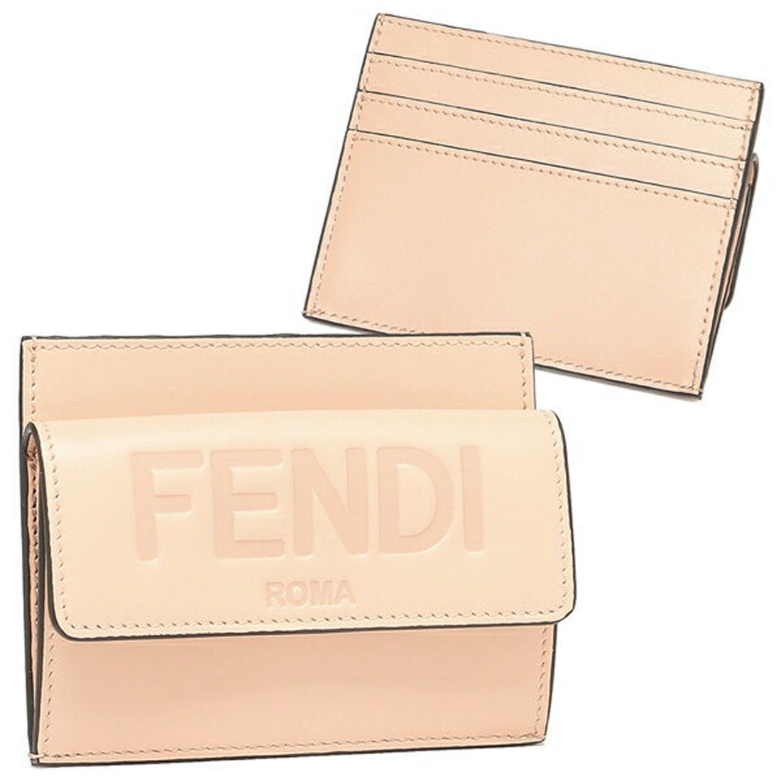 フェンディ FENDI カードケース コインケース フェンディローマ ピンク レディース FENDI 8M0423 AAYZ F14N1 （ピンク）