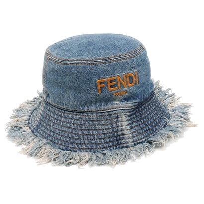 フェンディ FENDI 帽子 ハット バケットハット バケハ ブルー メンズ レディース FENDI FXQ963 AN9J F0RU7 （BLUE）｜詳細画像