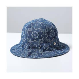フェンディ FENDI FENDI ハット FXQ145 B01Z デニム フローラル