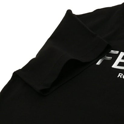 フェンディ Tシャツ ブラック キッズ レディース 子供服 レディース FENDI JUI137 7AJ F1L13（BLACK METAL）｜詳細画像