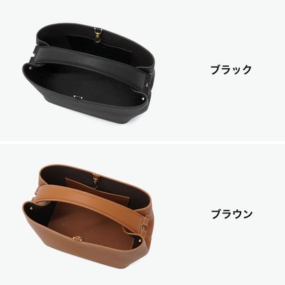 フィールアンドテイスト FEEL AND TASTE ショルダーバッグ レディース ブランド 斜めがけ 大人 ショルダー 2WAY トート バッグ 斜めがけバッグ 小さめ ミニ 本革 きれいめ 軽量 軽い 革 レザー 上品 boat S F222B591 （ブラック）｜詳細画像