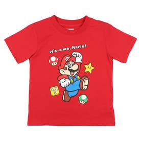 ジュニア 半袖Tシャツ マリオ KIDS ジャンプ Tシャツ 22863123 （RED）
