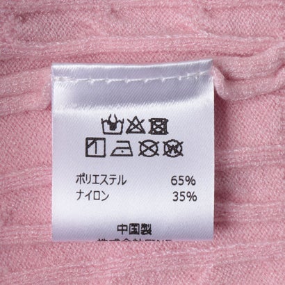 襟付きダブルジップコンパクトニット （PINK）｜詳細画像