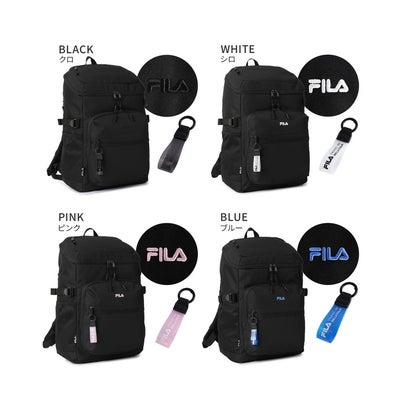 FILA フィラ リュック 33L 通学 男子 女子 女子高生 高校生 スクールリュック スクールバッグ エンデュアー A4 B4 7930 （シルバー）｜詳細画像
