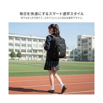 FILA フィラ リュック 33L 通学 男子 女子 女子高生 高校生 中学生 大容量 スクールリュック スクールバッグ エンデュアー 7931 （シルバー）｜詳細画像