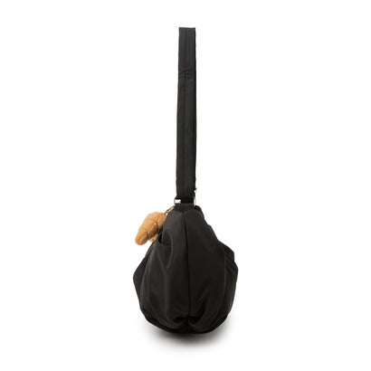 Puffer Shirring Hobo Bag / パファーシャーリングホーボーバッグ （BLACK）｜詳細画像