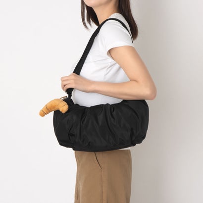 Puffer Shirring Hobo Bag / パファーシャーリングホーボーバッグ （BLACK）｜詳細画像
