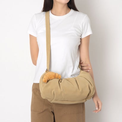 Puffer Shirring Hobo Bag / パファーシャーリングホーボーバッグ （LIGHT BEIGE）｜詳細画像