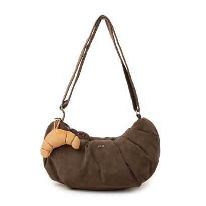 Puffer Shirring Hobo Bag / パファーシャーリングホーボーバッグ （DARK BROWN）｜詳細画像