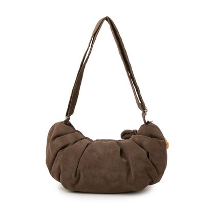 Puffer Shirring Hobo Bag / パファーシャーリングホーボーバッグ （DARK BROWN）｜詳細画像