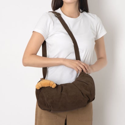 Puffer Shirring Hobo Bag / パファーシャーリングホーボーバッグ （DARK BROWN）｜詳細画像