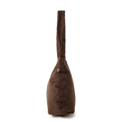 Corduroy Shoulder Bag / コーデュロイショルダーバッグ （DARK BROWN）｜詳細画像