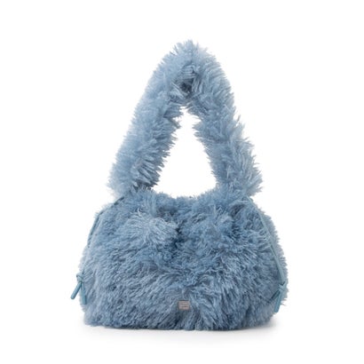 Fur Bucket bag / ファーバケットバッグ （LIGHT BLUE）｜詳細画像
