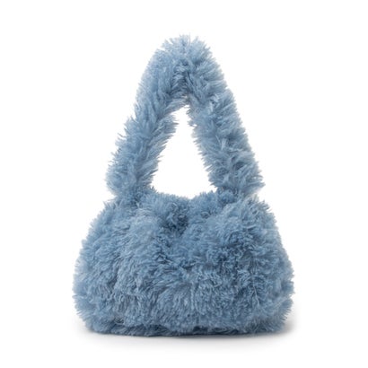 Fur Bucket bag / ファーバケットバッグ （LIGHT BLUE）｜詳細画像