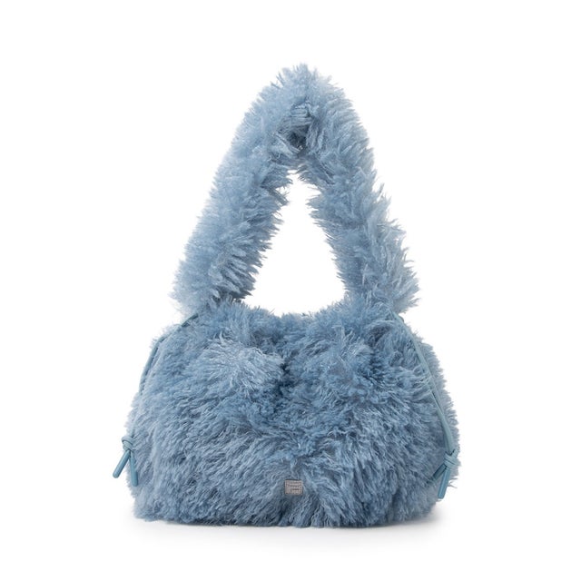 Fur Bucket bag / ファーバケットバッグ （LIGHT BLUE）