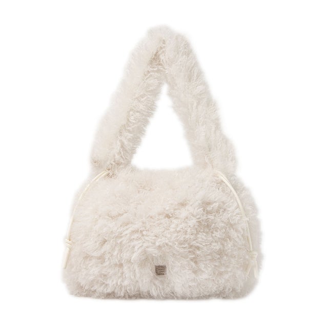 Fur Bucket bag / ファーバケットバッグ （IVORY）