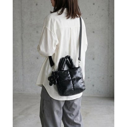 Puffer Mini Tote Bag / パファーミニトートバッグ （BLACK）｜詳細画像