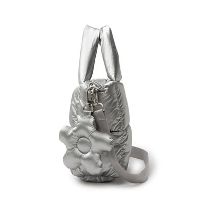 フィラ FILA Puffer Mini Tote Bag / パファーミニトートバッグ （SILVER）｜詳細画像