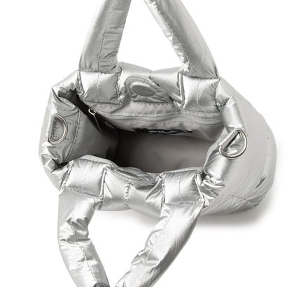 フィラ FILA Puffer Mini Tote Bag / パファーミニトートバッグ （SILVER）｜詳細画像