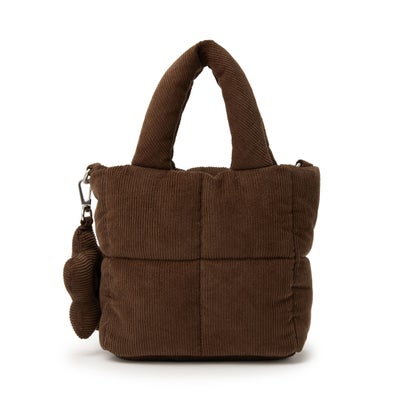 Puffer Mini Tote Bag / パファーミニトートバッグ （DARK BROWN）｜詳細画像
