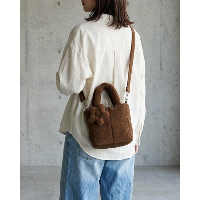 Puffer Mini Tote Bag / パファーミニトートバッグ （DARK BROWN）｜詳細画像
