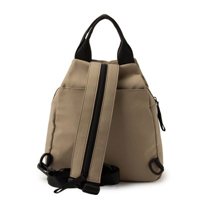 【BAG】3WAY リュック （ベージュ）｜詳細画像