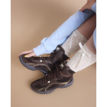 FILA ECHAPPE MS HI / フィラエシャッペエムエスハイ / カジュアルスニーカー / ロープロファイル / ブーツ （BROWN /BROWN /BROWN）｜詳細画像
