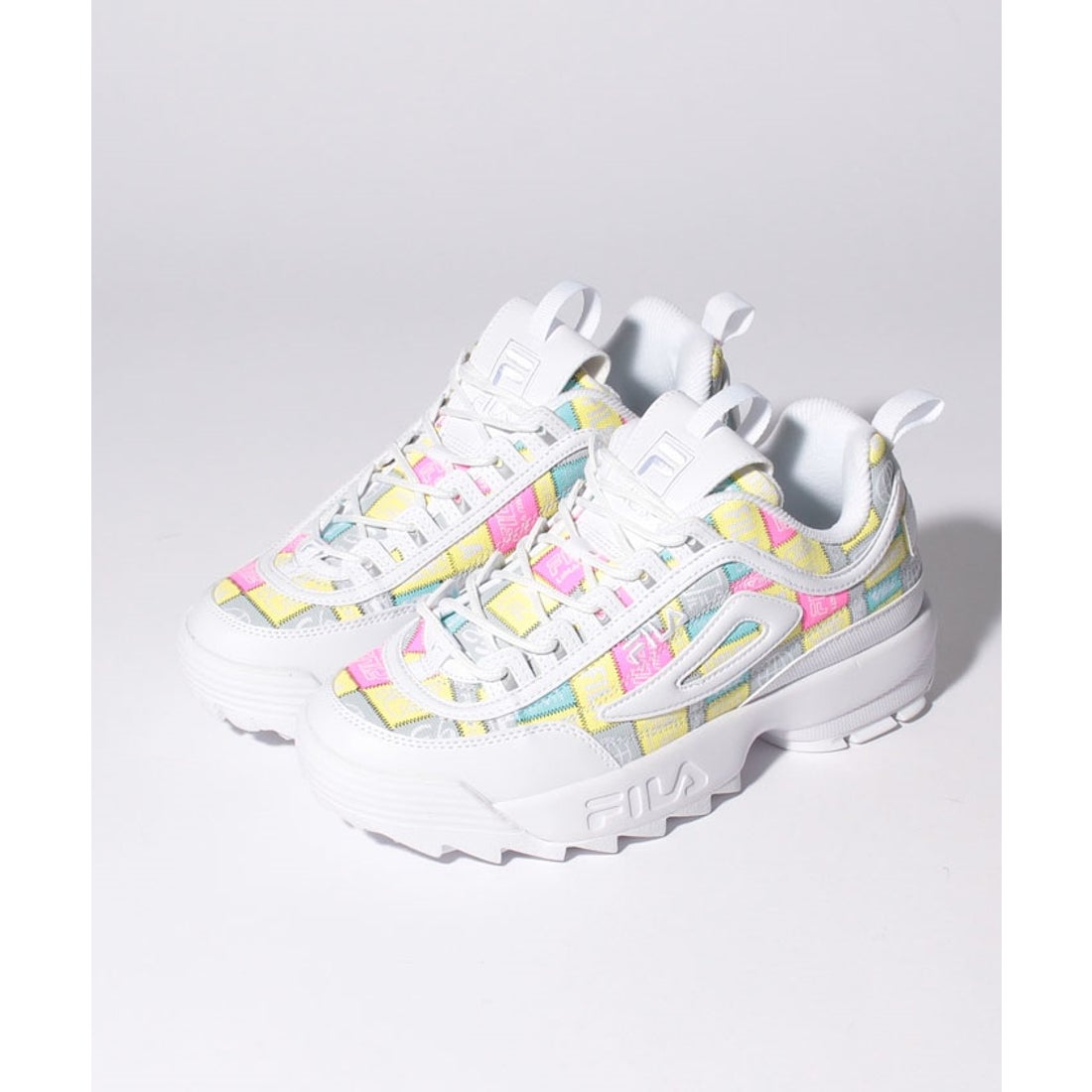 FOOTWEAR】ディスラプター II パッチワーク ウィメンズ （ホワイト 