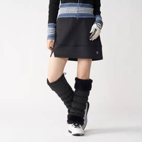 ゴルフ】中綿入りレッグウォーマー / レディース （BK） -FILA（フィラ