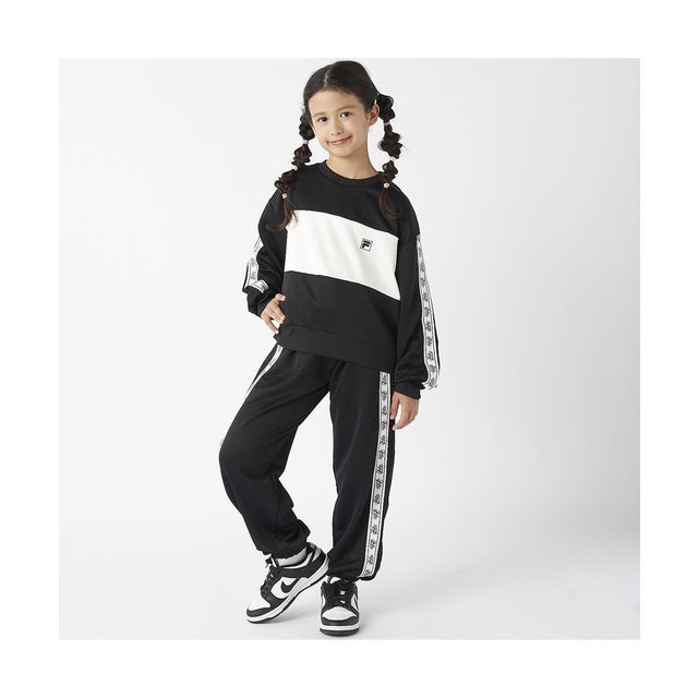 /キッズ/フィラBL ロングパンツ （BK）