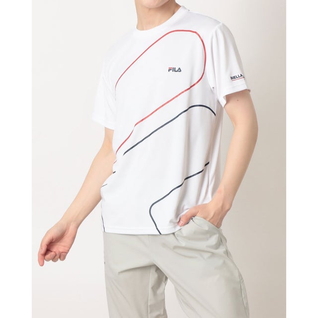 メンズ 半袖機能Tシャツ メンズショートスリーブティーシャツ CE6SAM829 （WHITE）