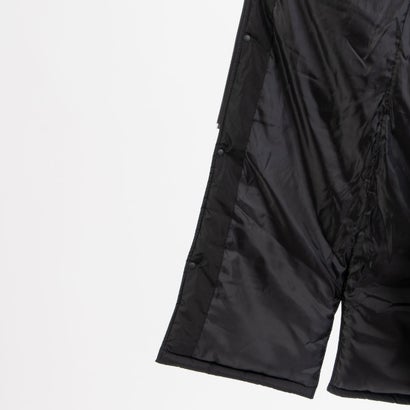 PADDED BENCH COAT / ナカワタ ベンチコート / カジュアルウェア / メンズ （BLACK）｜詳細画像
