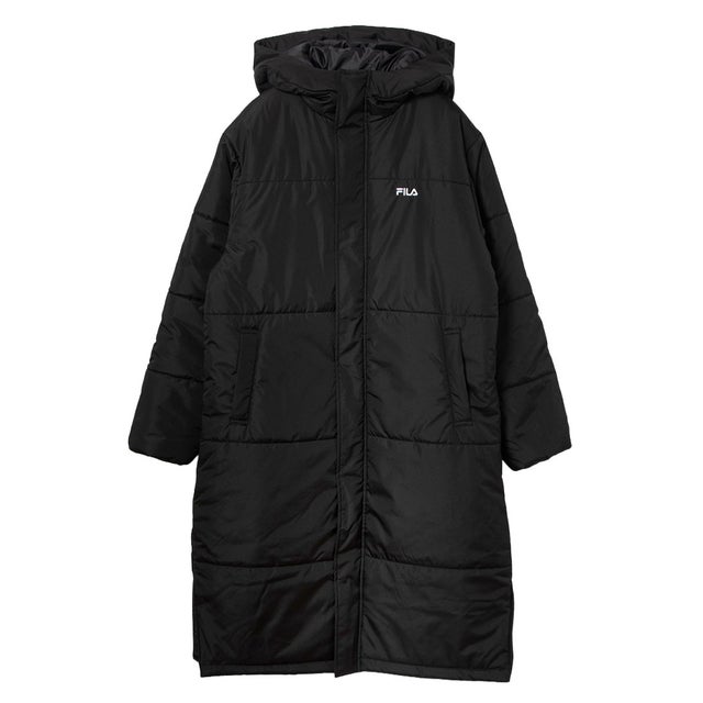 PADDED BENCH COAT / ナカワタ ベンチコート / カジュアルウェア / メンズ （BLACK）