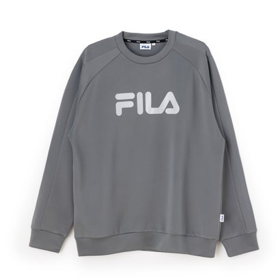 DOUBLE KNIT SWEAT SHIRT / ダンボールニット スウェットシャツ / カジュアルウェア / メンズ （C.GREY）｜詳細画像