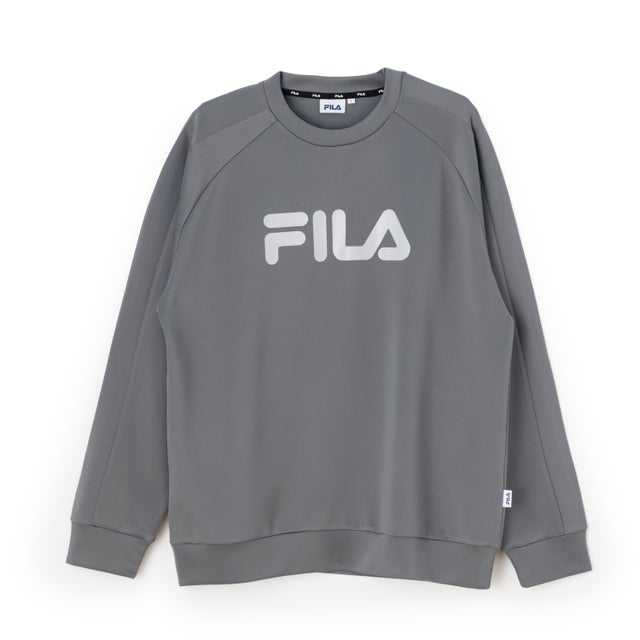 DOUBLE KNIT SWEAT SHIRT / ダンボールニット スウェットシャツ / カジュアルウェア / メンズ （C.GREY）