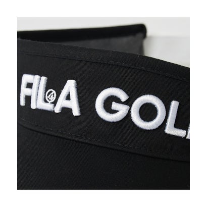 フィラ/メンズ/FILA GOLFサンバイザー （BK）｜詳細画像