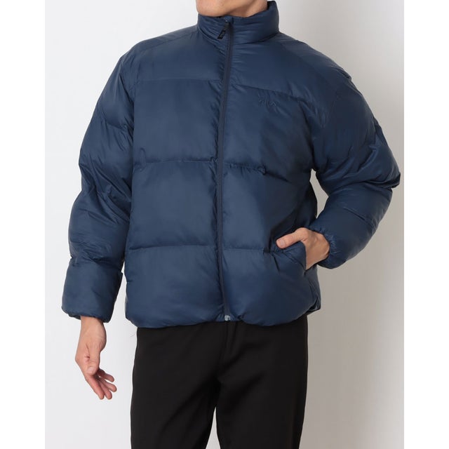 メンズ ウインドジャケット PUFFER JACKET SM6FDM814 （NAVY）